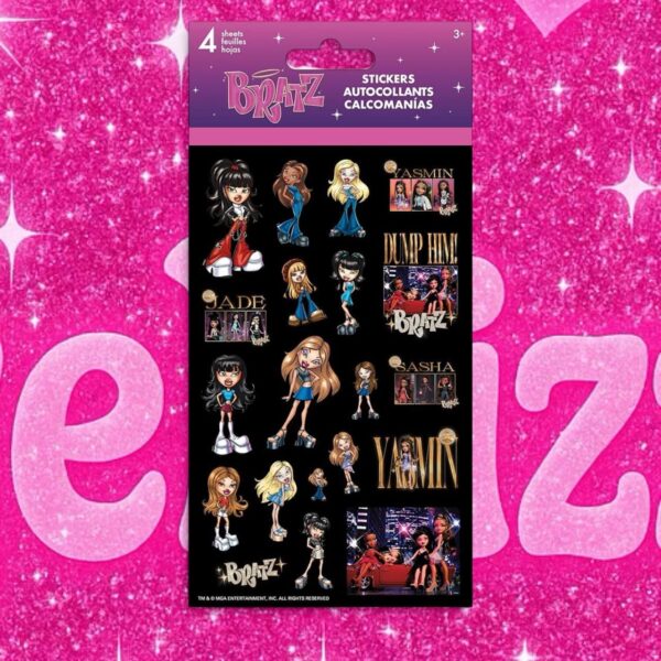 Bratz sticker sheet