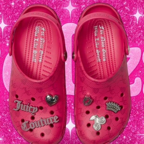 Juicy Couture Women's Pink and Red Clogs